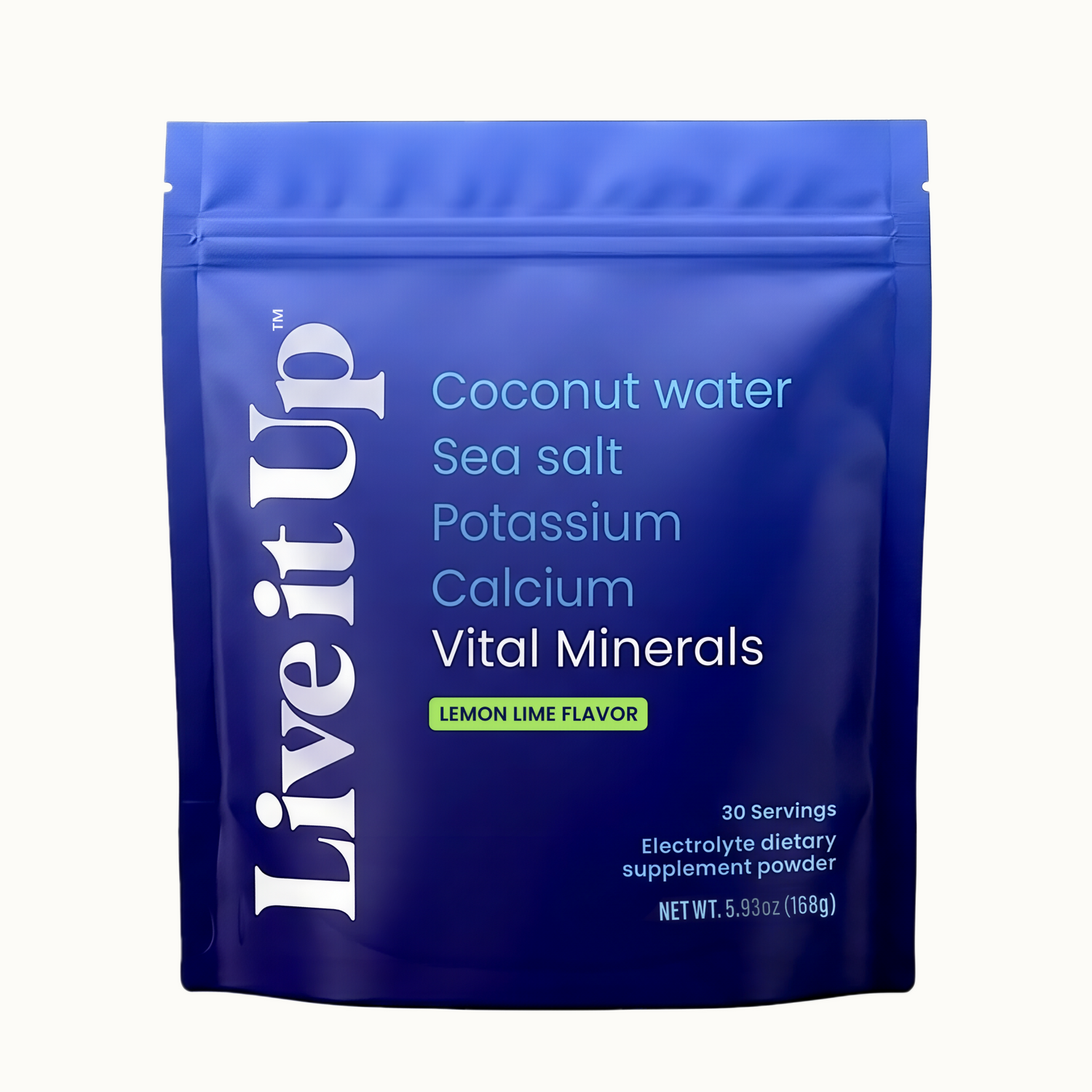 Live it Up Vital Minerals: Electrolyte Powder for Daily Hydration
