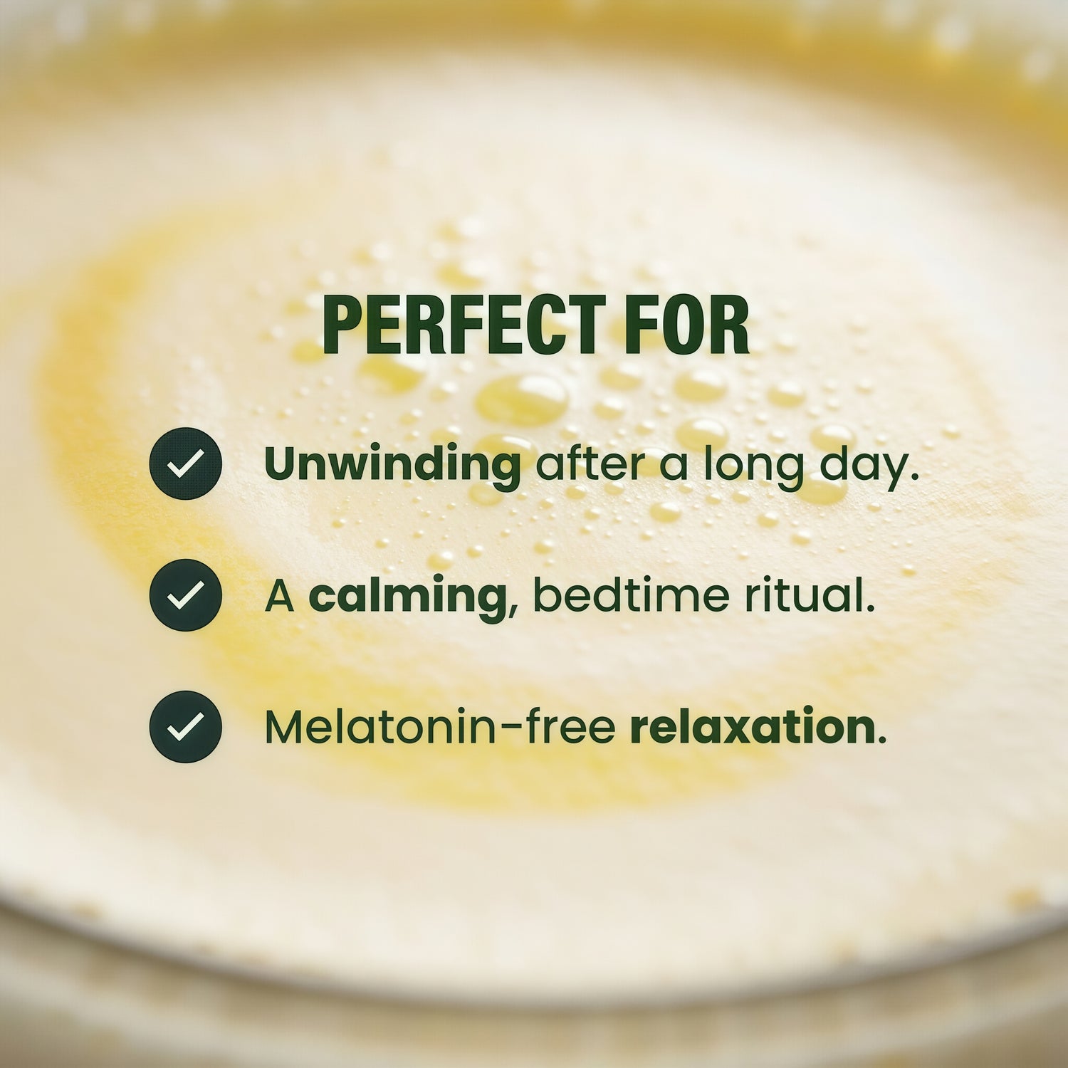 Live it Up Golden Hour: relaxing golden milk latte with ashwagandha